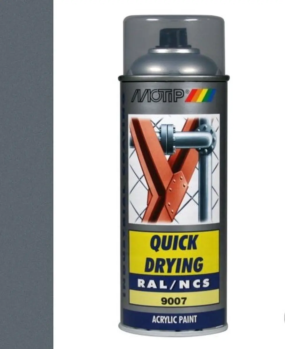 Motip Acryllak Hoogglans RAL 9007