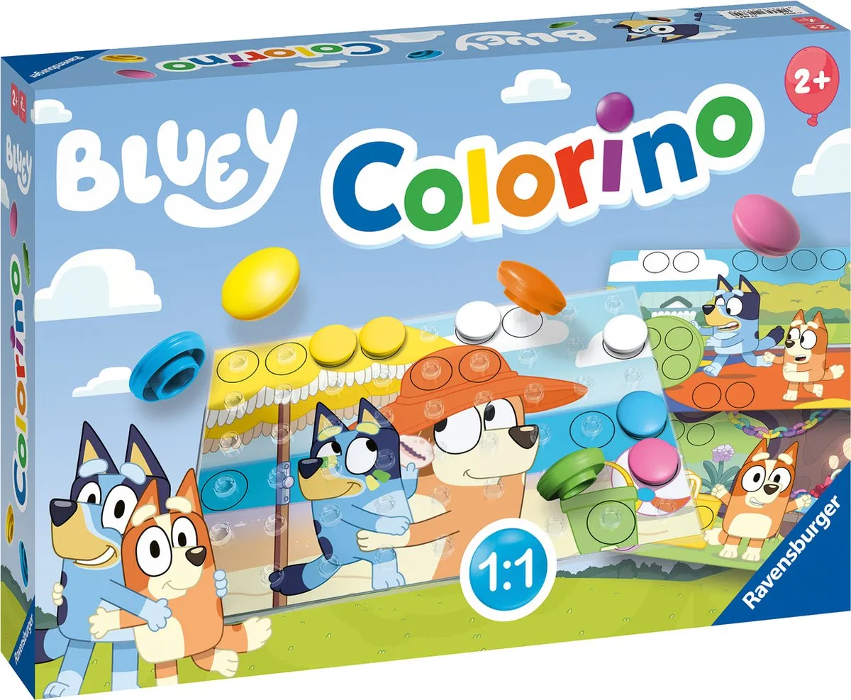 Ravensburger Bluey Colorino 22684 - Kinderspel - Multicolor