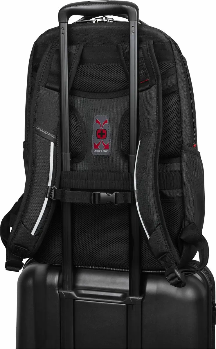 Wenger Cosmic 17 Laptoptas - Zwart WGR64213 - afbeelding 3 van 6