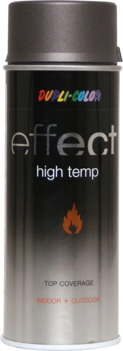 Motip Effect High Temp Spray - 400ml - Antraciet