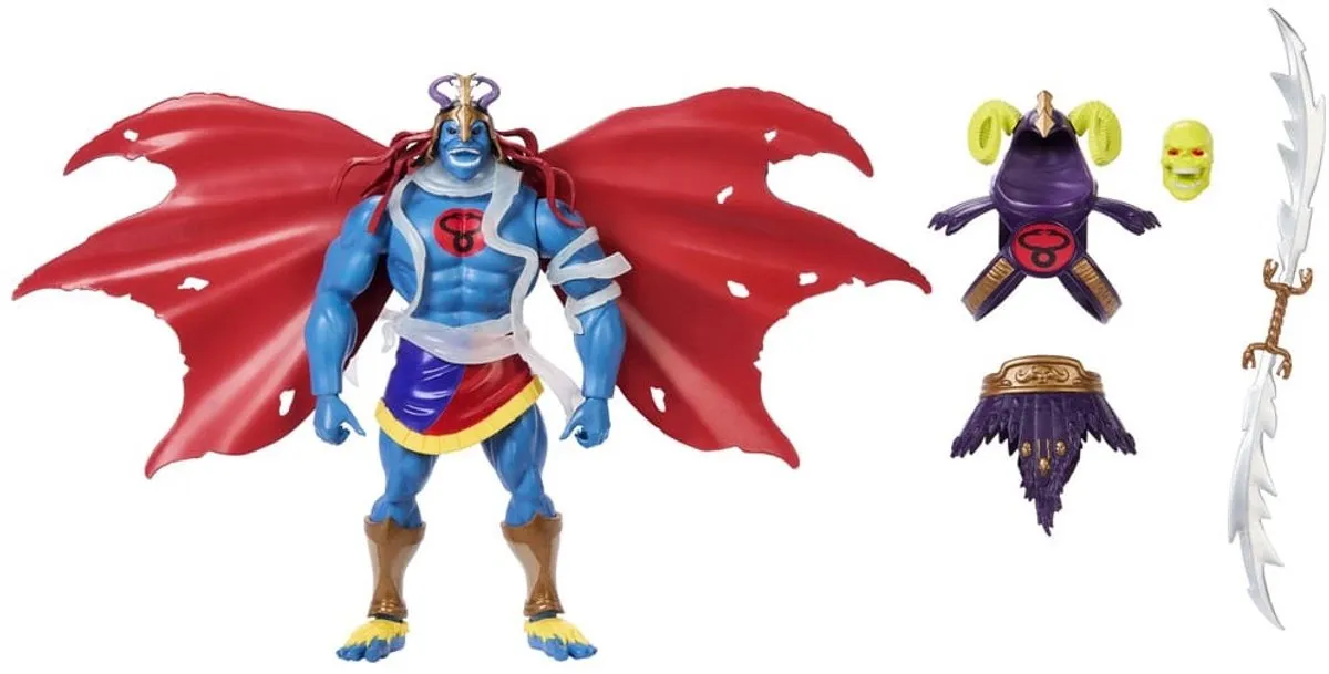 Mattel Masters of the Universe x ThunderCats Skell-Ra Action Figuur 14cm - Multi