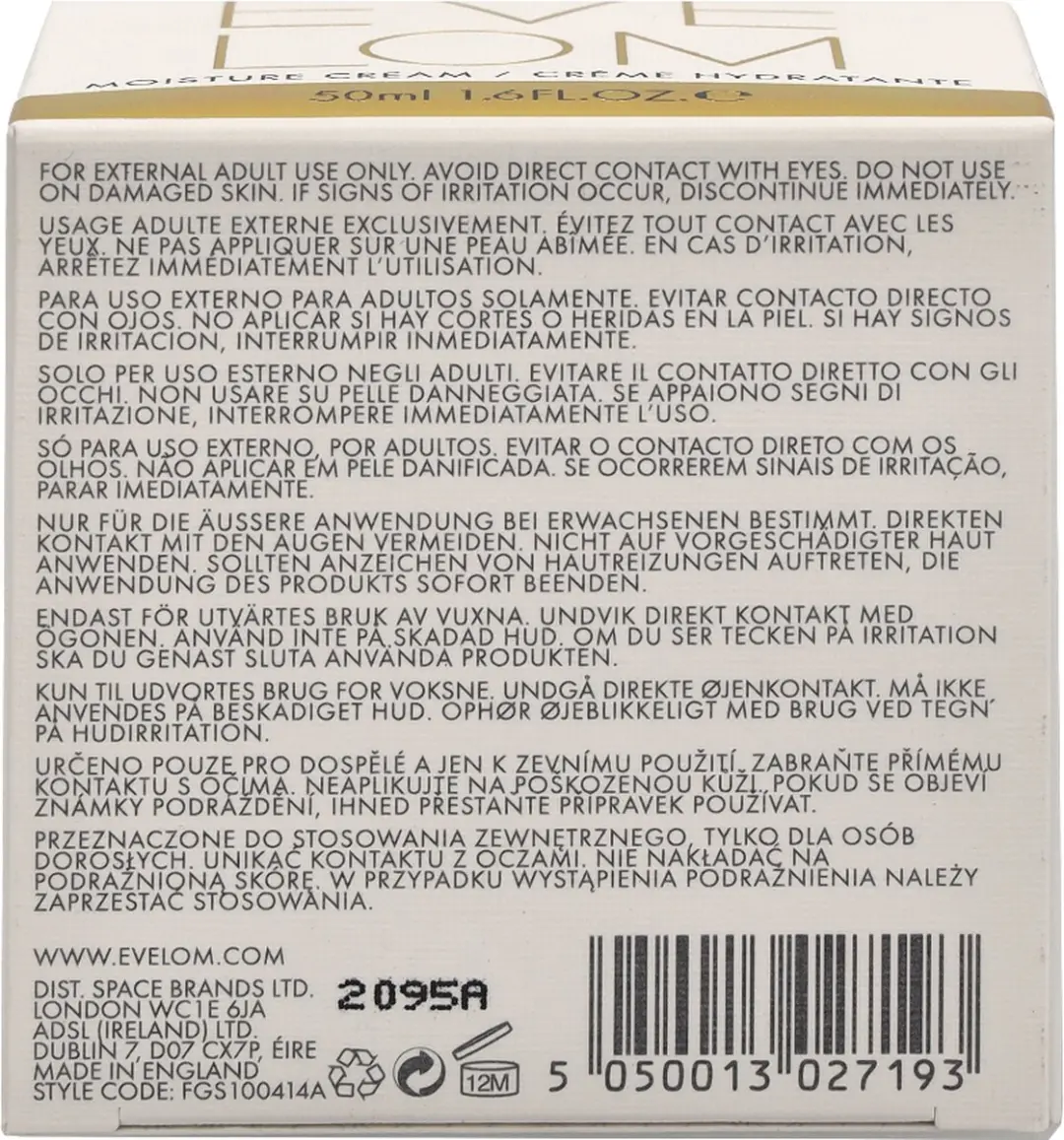 Eve Lom Hydraterende Gezichtscrème 50ml - afbeelding 6 van 6