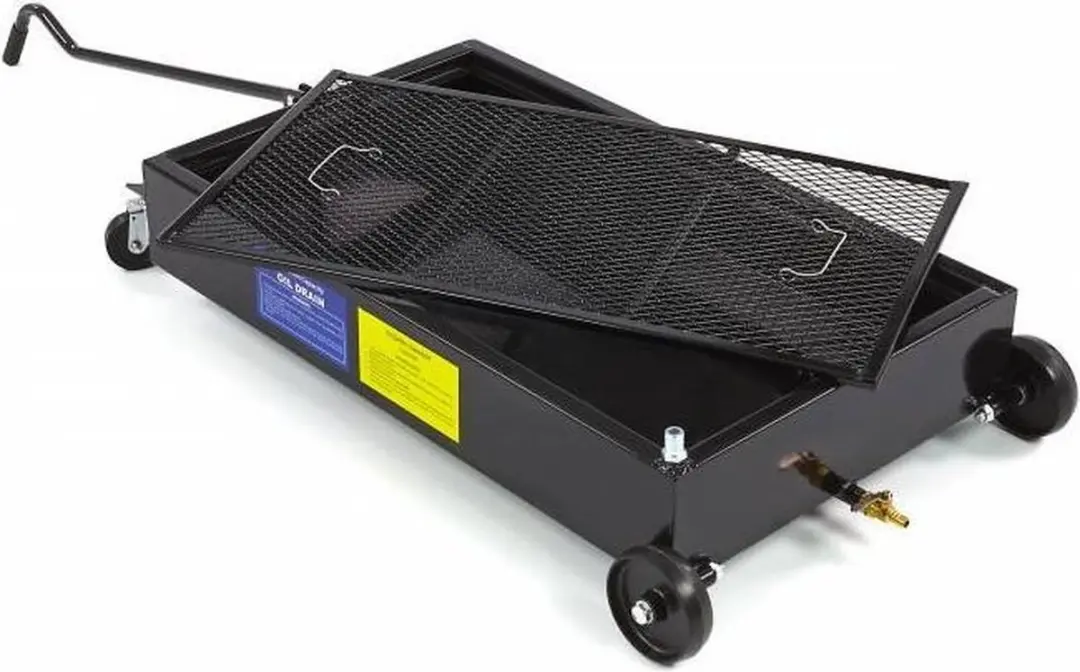 HBM 60 Liter Olie Opvangbak - Zwart
