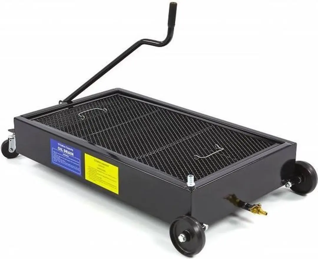 HBM 60 Liter Olie Opvangbak - Zwart