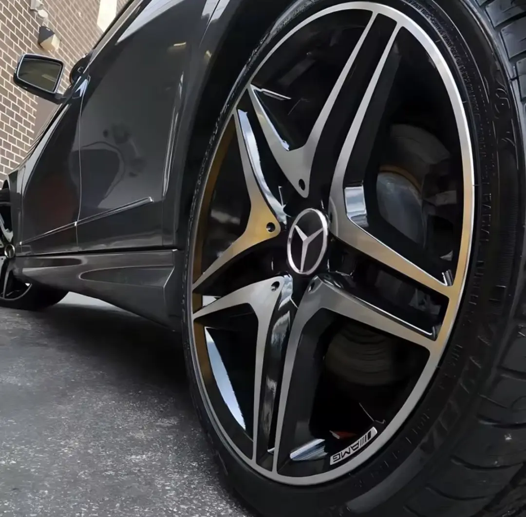 Mercedes-Benz Wielnaafdoppen 75mm - AMG Edition - 4 Stuks