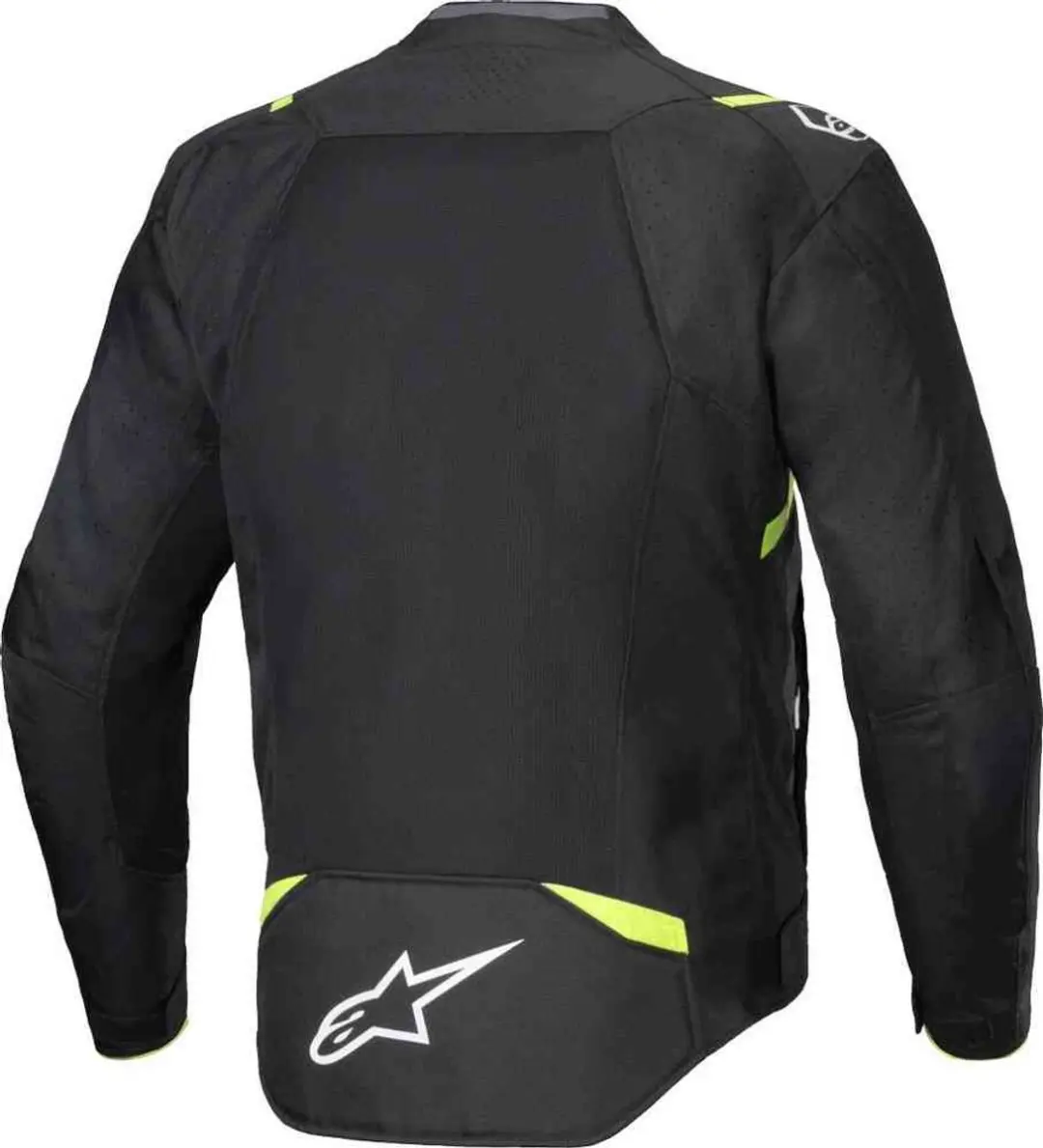 Alpinestars T-SPS Air V2 Motorjas - Zwart/Fluo Geel - 4XL