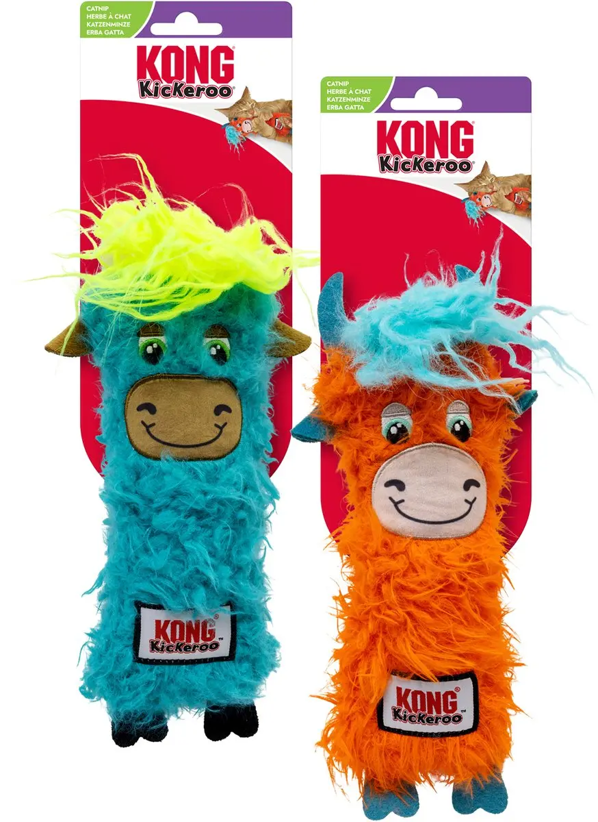 KONG Kickeroo Highland Cow