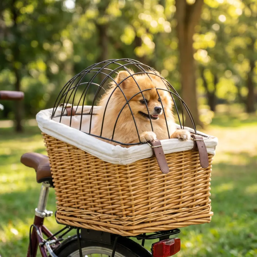 Pawhut Hondenfietsmand
