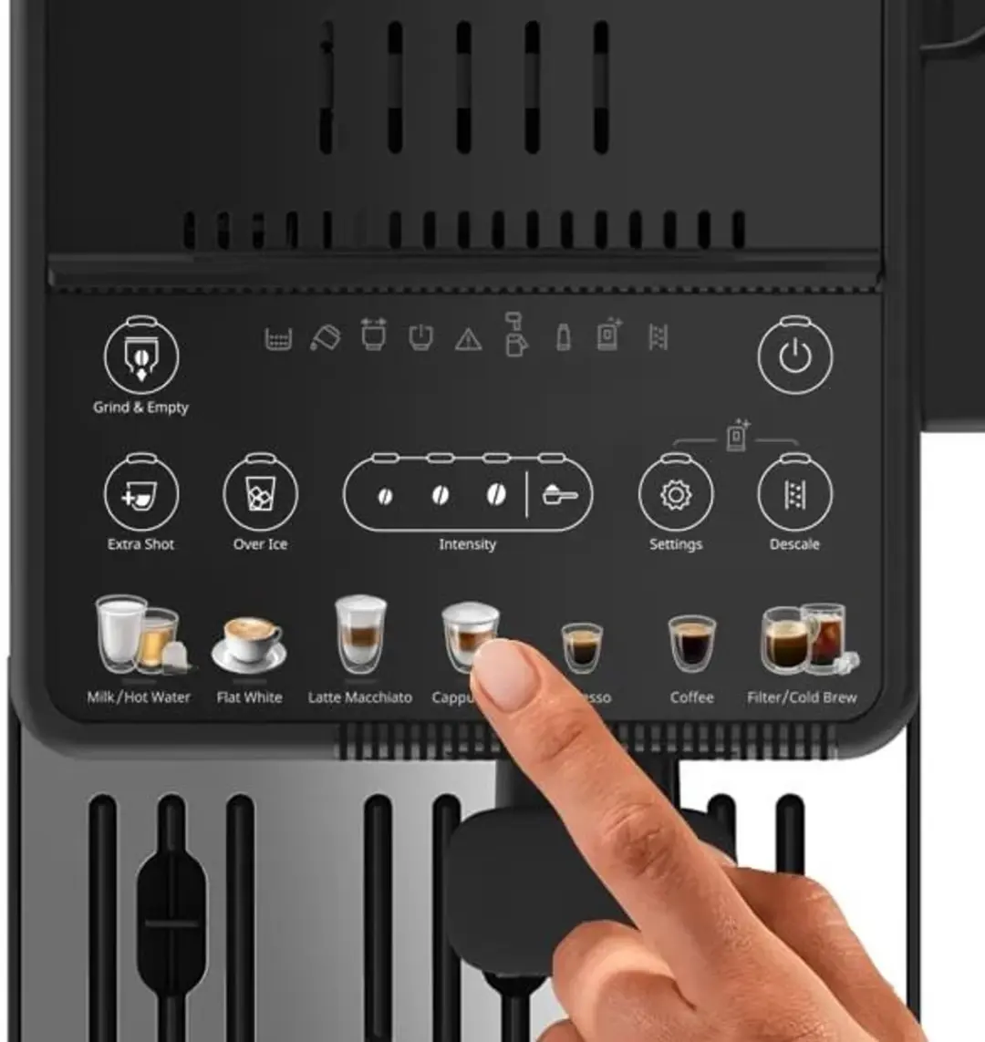 De'Longhi Rivelia Start EXAM420.55.BXL Espressomachine - 10 Dranken - Onyx Black - afbeelding 4 van 6