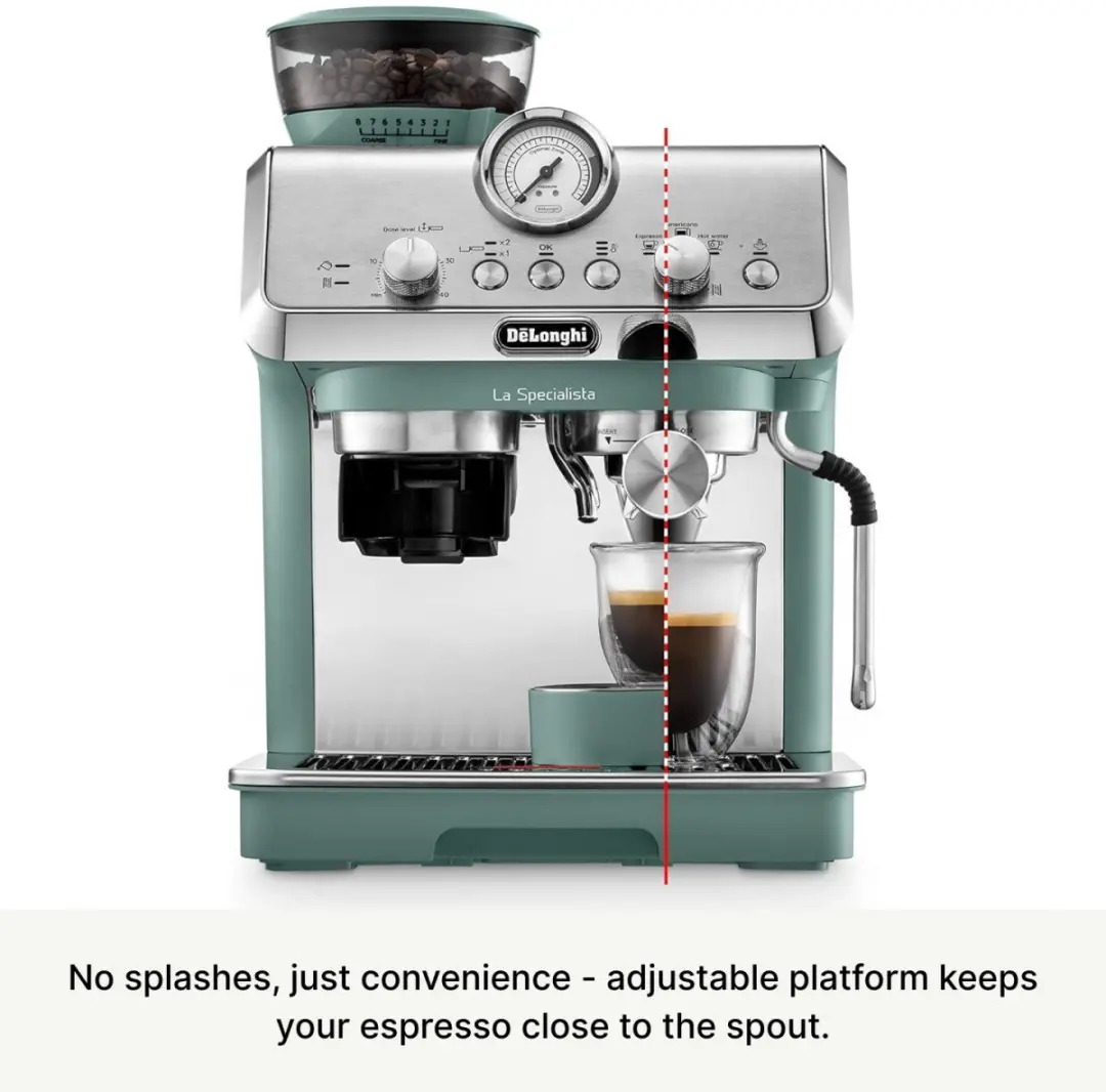 De'Longhi La Specialista Arte EC9155.GR Espressomachine - Groen - afbeelding 2 van 6
