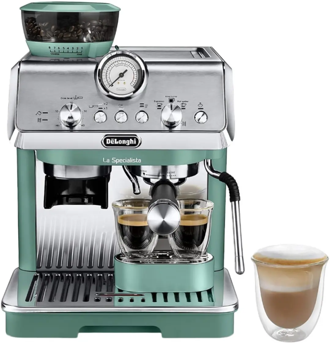 De'Longhi La Specialista Arte EC9155.GR Espressomachine - Groen - afbeelding 5 van 6