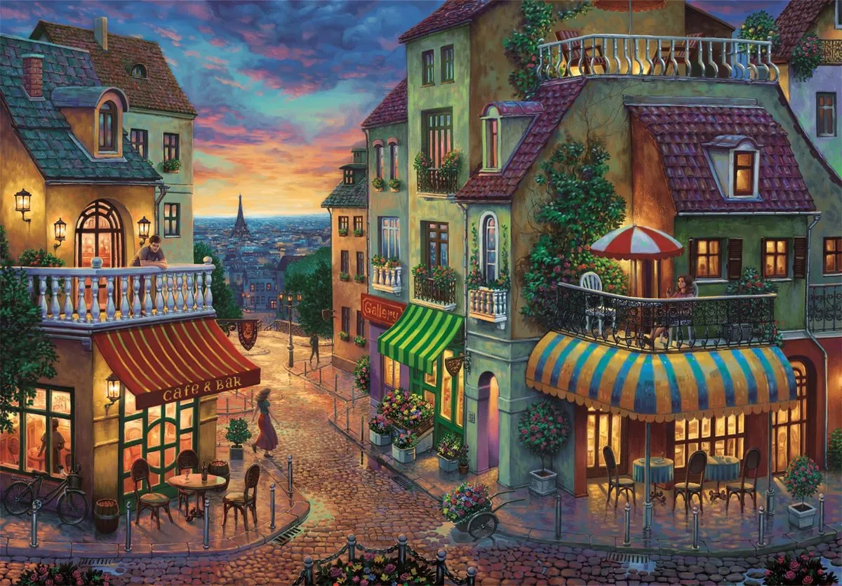 Clementoni Wandering Around Paris Puzzel 2000 Stuks - Multikleur