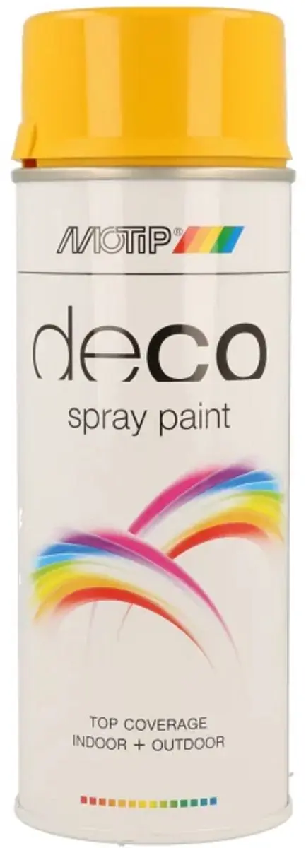 Motip Deco Alkyd Matte Lak RAL 9005 Diep Zwart 400ml - afbeelding 6 van 6