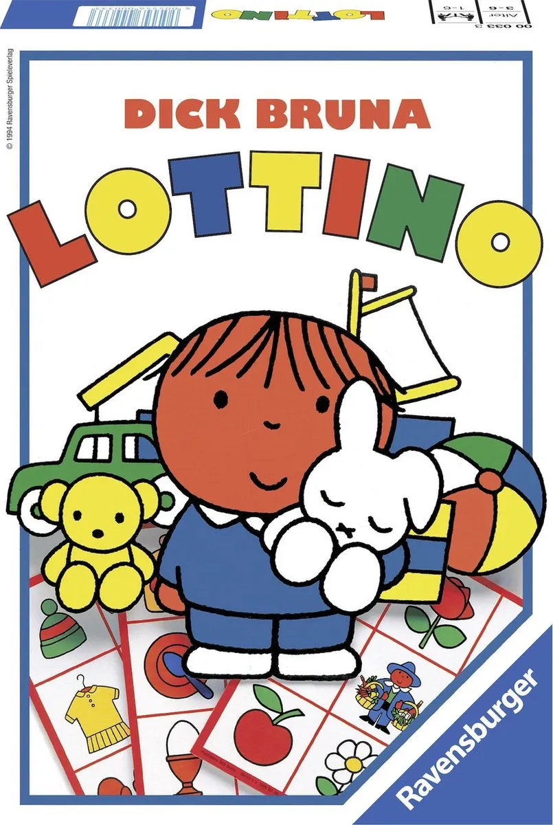 Ravensburger Lottino Kinderspel - 1-6 Spelers