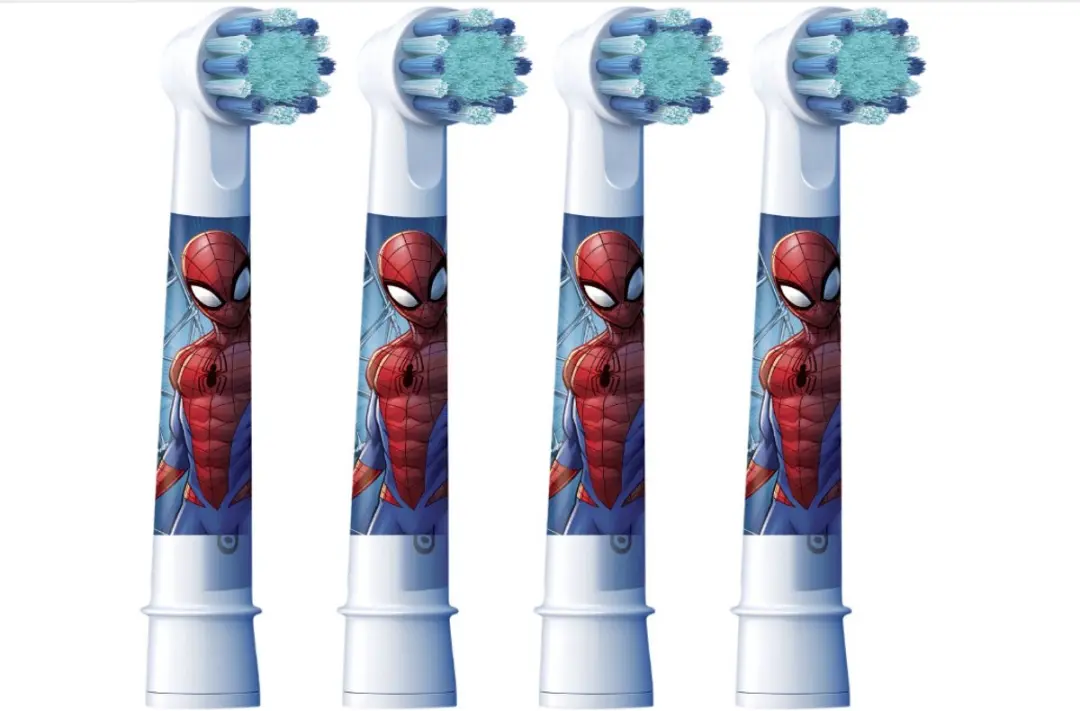 Oral-B Spiderman Opzetborstels - 8 Stuks