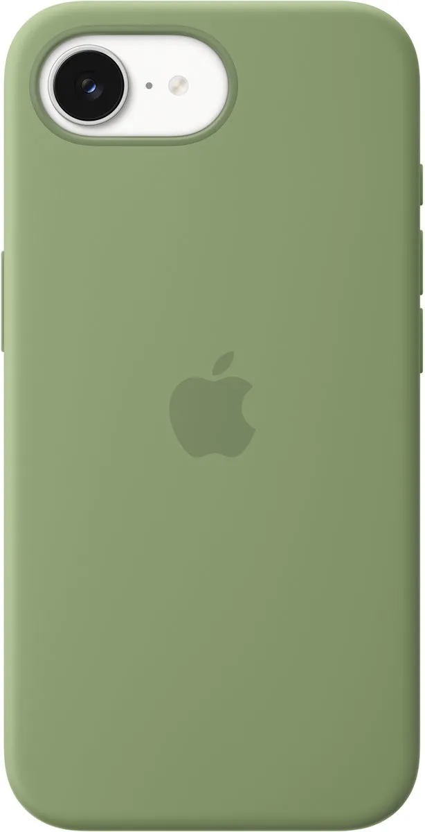 Apple iPhone 17e Siliconenhoesje MHWF4ZM/A - Licht Mosgroen