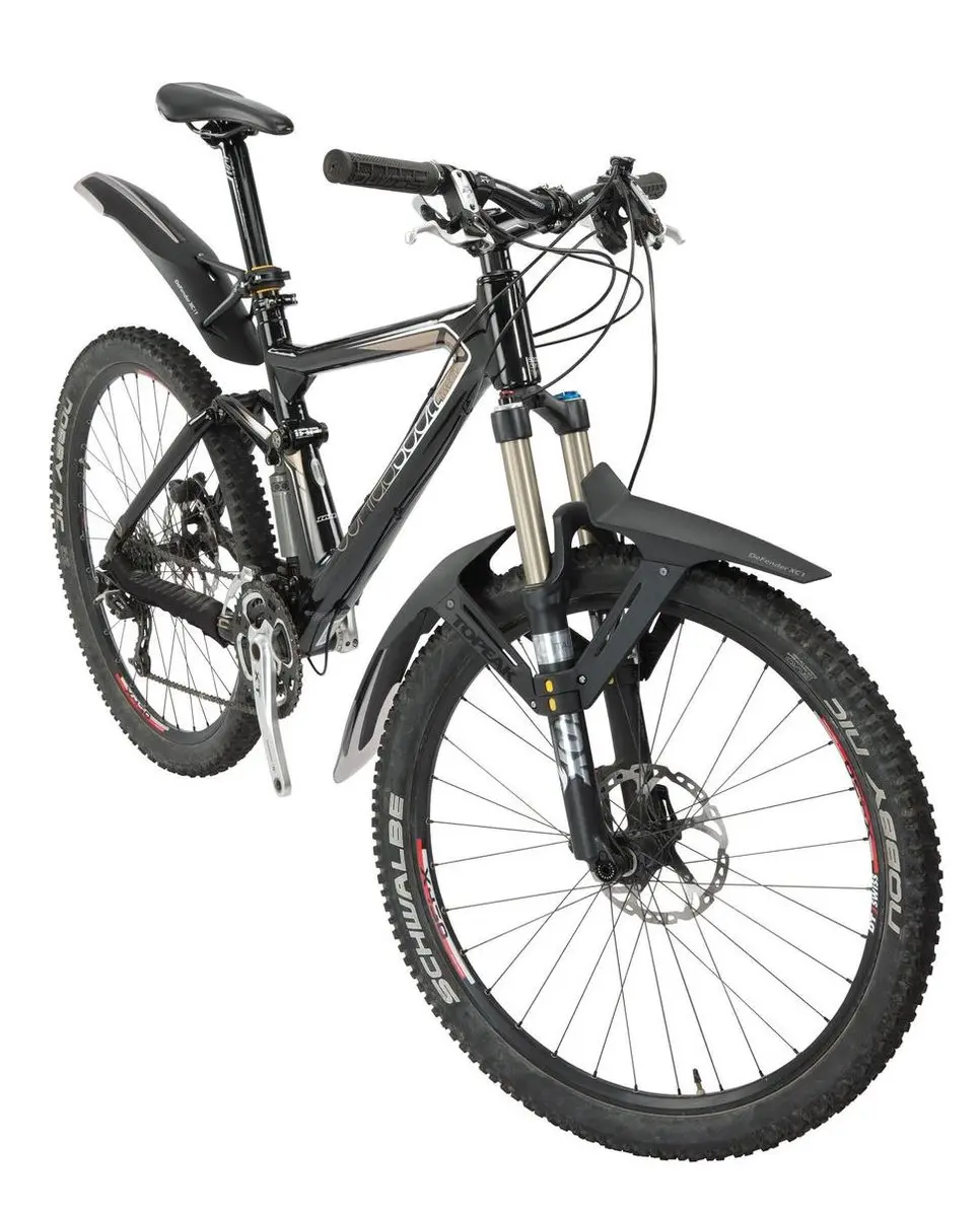 Topeak Defender XC1+XC11 Spatbordset 26" - Zwart