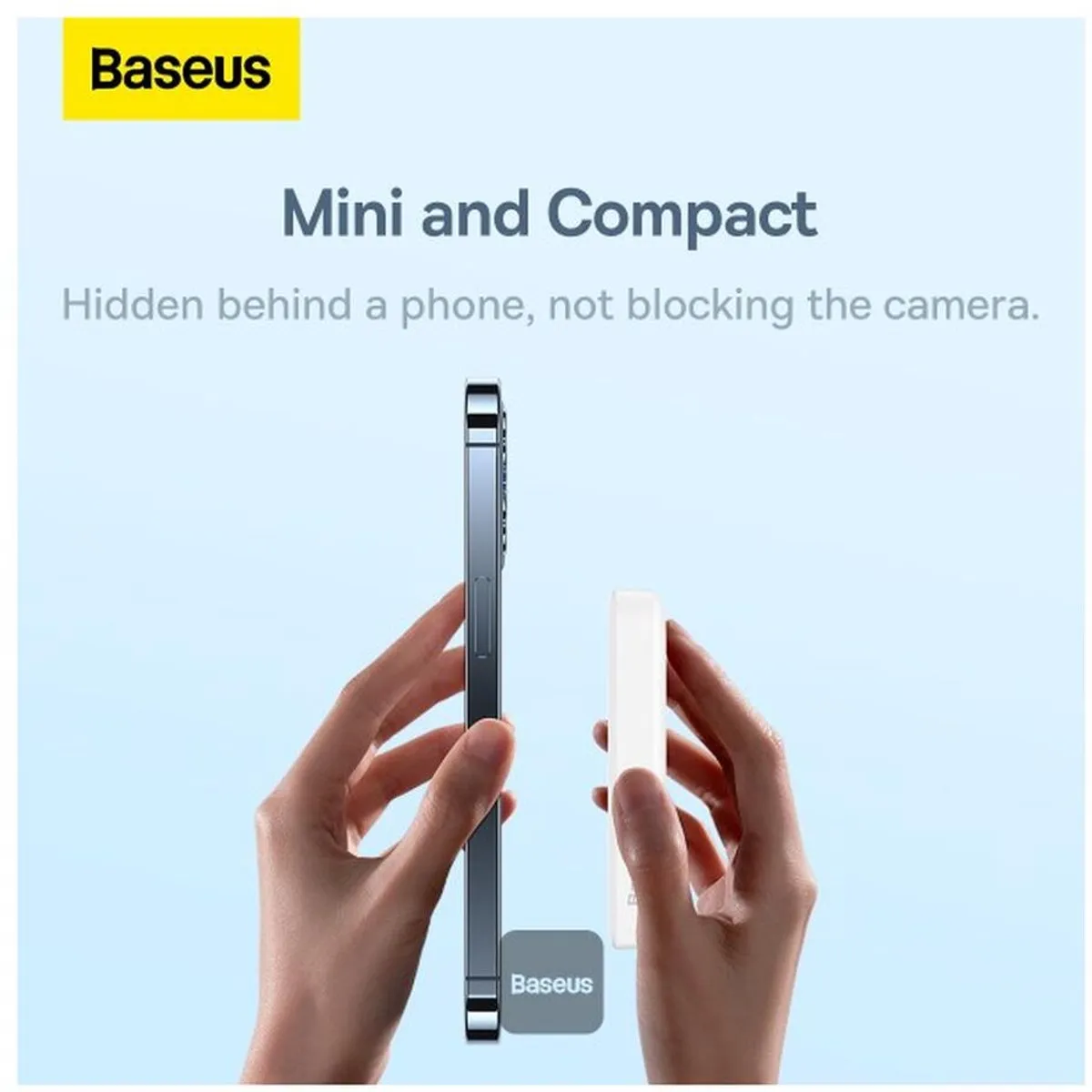 Baseus Megattach 10000mAh Powerbank - 20W Wit - afbeelding 6 van 6