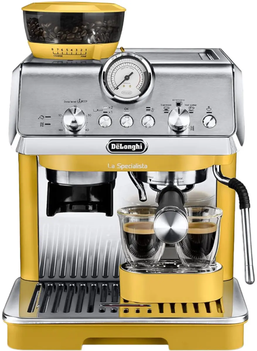 De'Longhi La Specialista Arte EC9155.YE Espressomachine - Geel - afbeelding 2 van 6