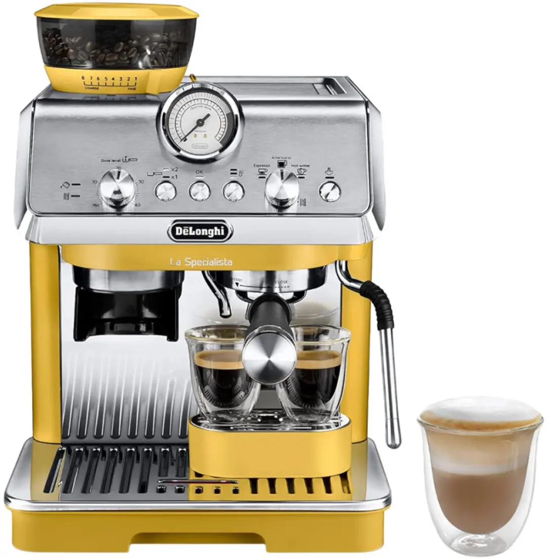 De'Longhi La Specialista Arte EC9155.YE Espressomachine - Geel - afbeelding 6 van 6