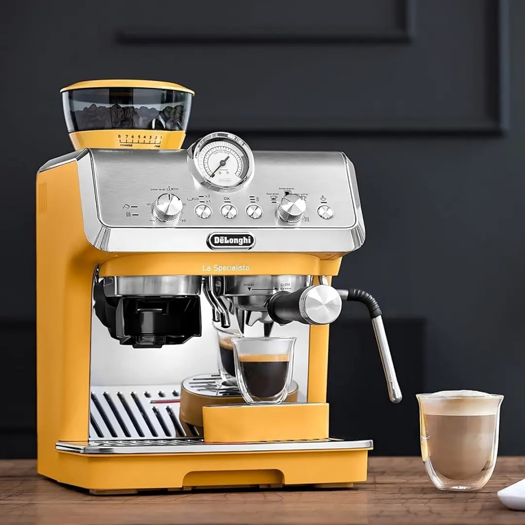De'Longhi La Specialista Arte EC9155.YE Espressomachine - Geel - afbeelding 3 van 6