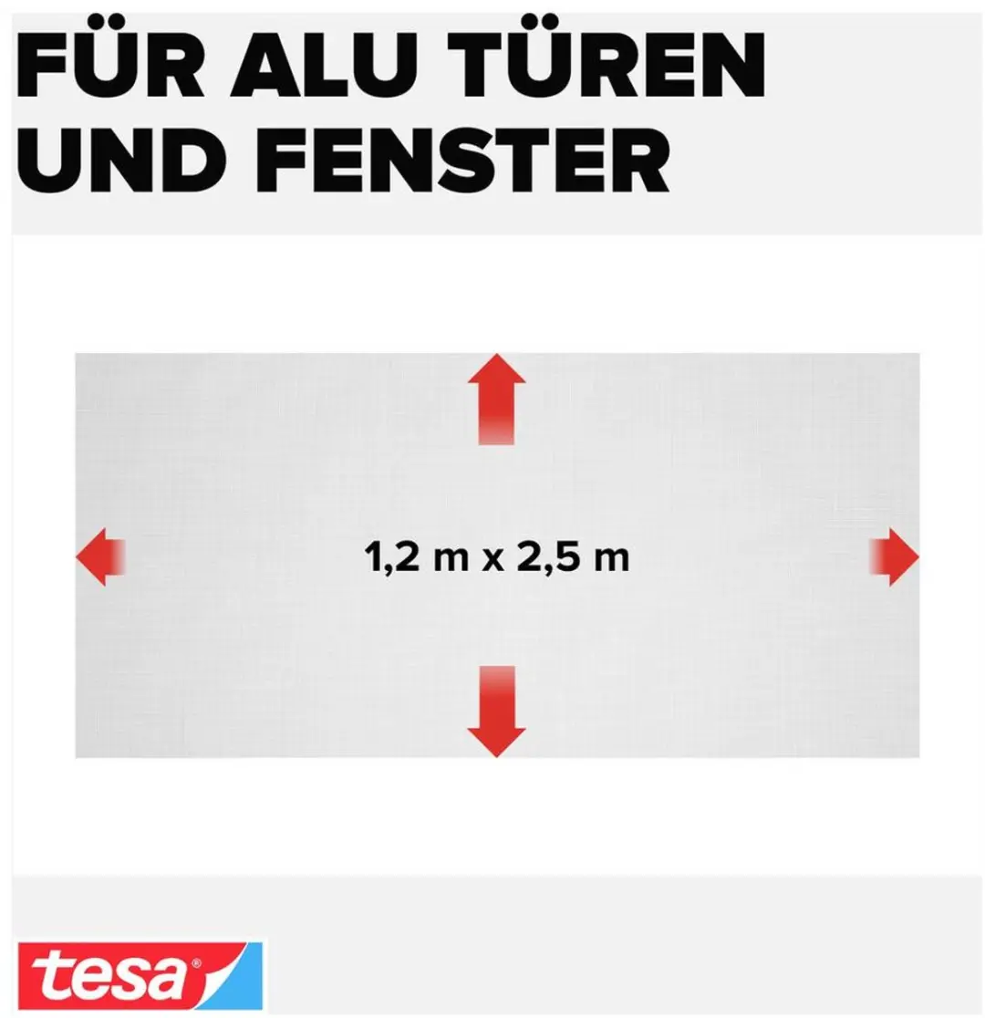 Tesa 55442-00 Insect Stop Vliegenhorrol - 1 Stuk