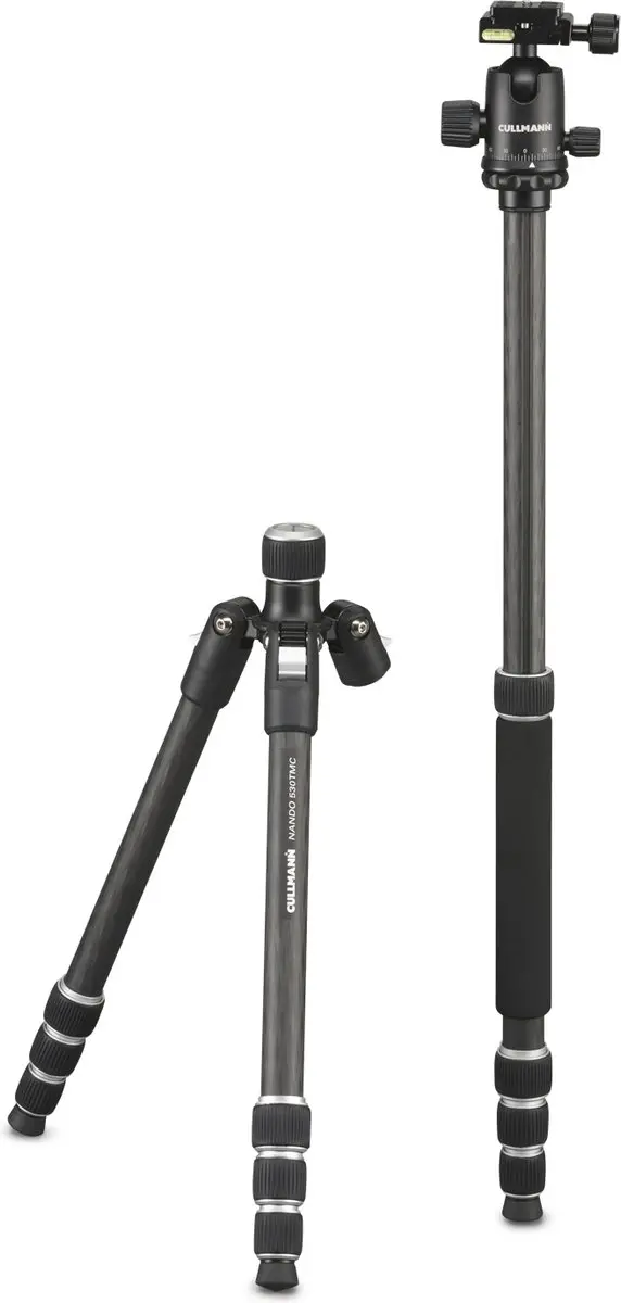 Cullmann Nando 530TMC RB8.5 Carbon Statief - 3 Secties - Zwart