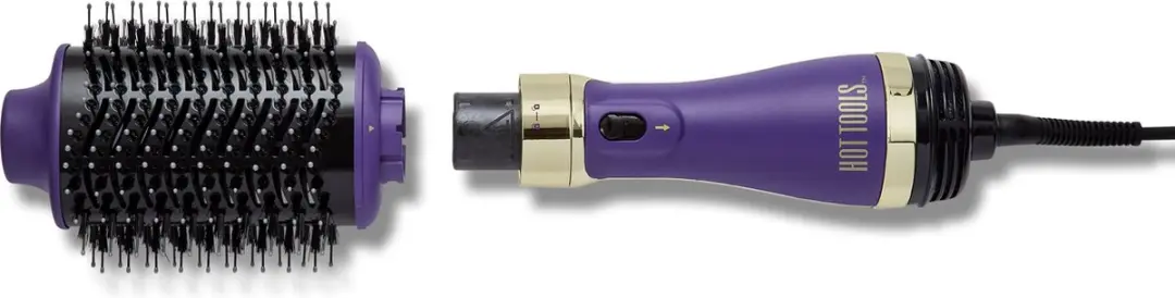 Hot Tools Professional One-Step Blow Dry & Volumizer 4cm - Paars/Goud