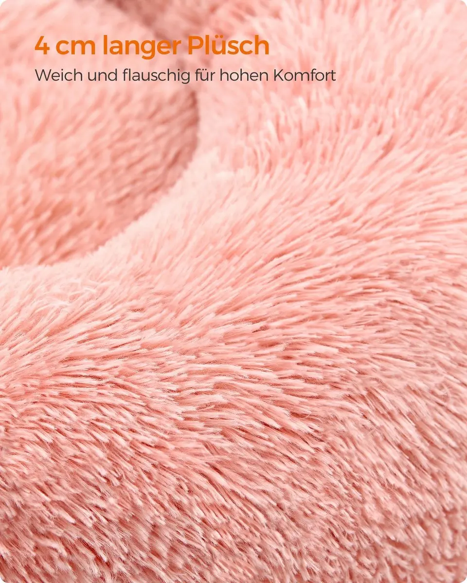Songmics Kattenbed - Roze - 70x20cm