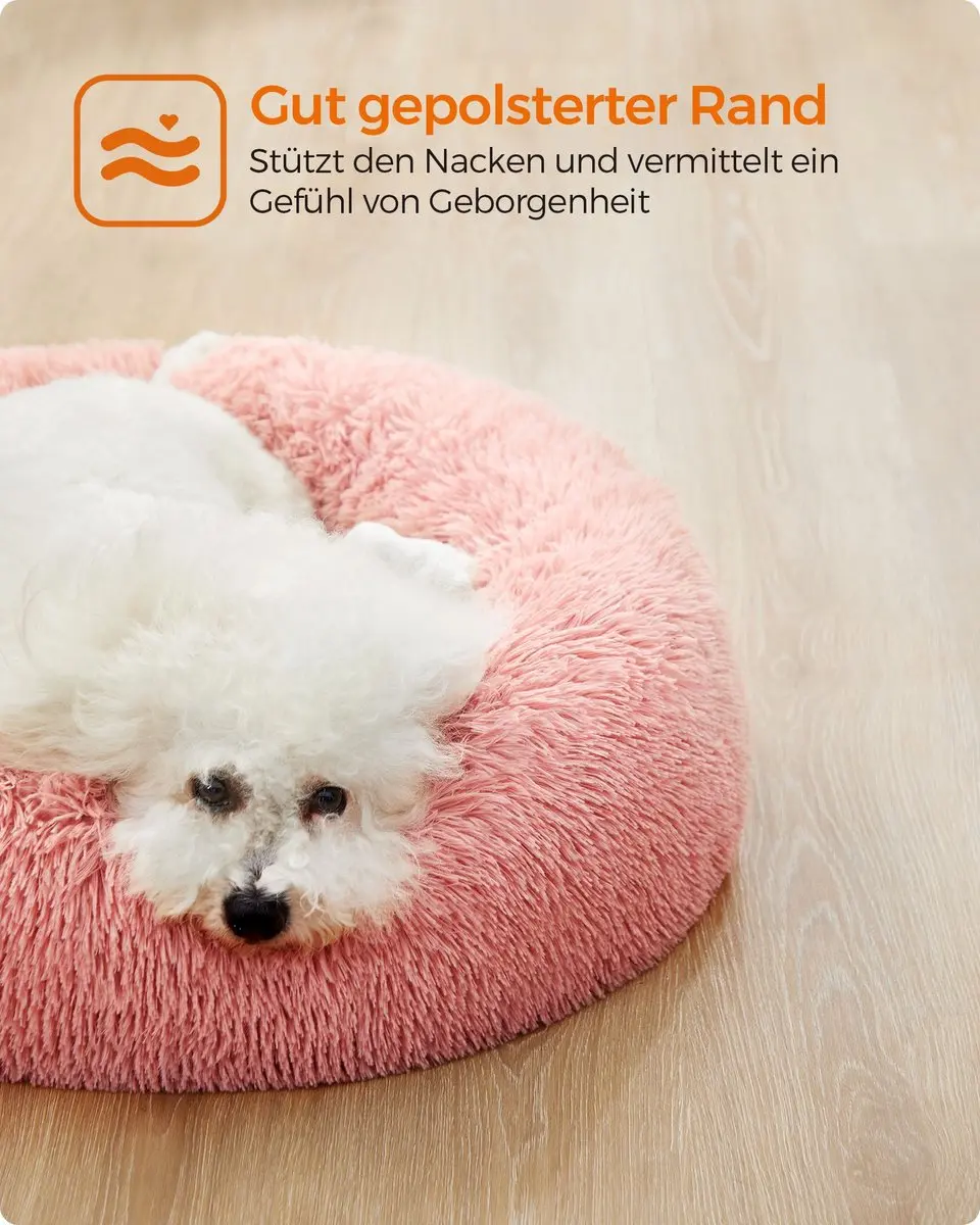 Songmics Kattenbed - Roze - 70x20cm