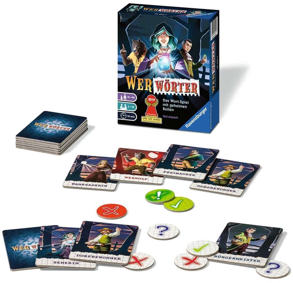 Ravensburger Werwörter Party - Bordspel Duitstalig