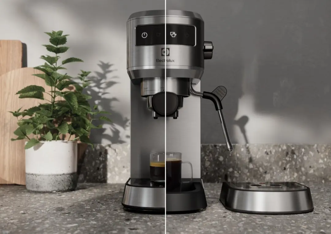 Electrolux Explore 6 E6EC1-6ST Espressomachine - RVS