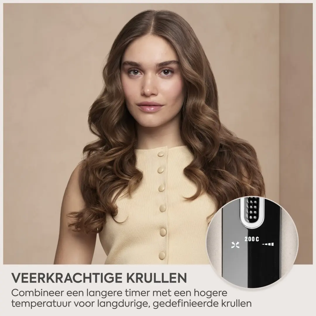 Babyliss Style Secret Air C6682E Automatische Krultang - Beige - afbeelding 6 van 6