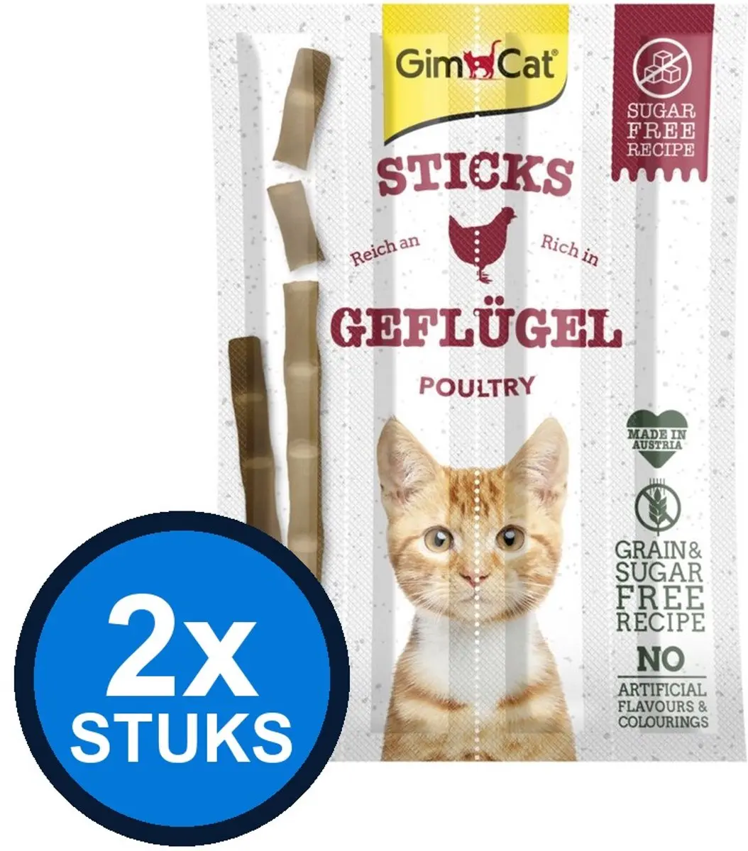 GimCat Sticks Gevogelte