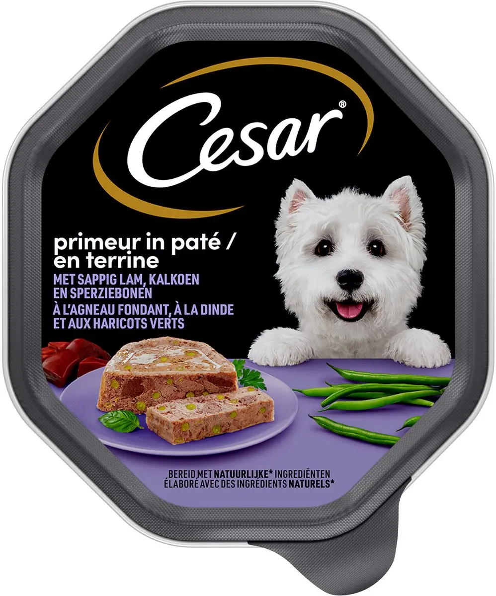 César Classic Rund Natvoer - 14x150g