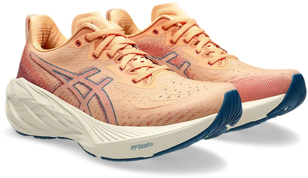 ASICS Novablast 4 Hardloopschoenen - Oranje/Roze 43.5 - afbeelding 6 van 6
