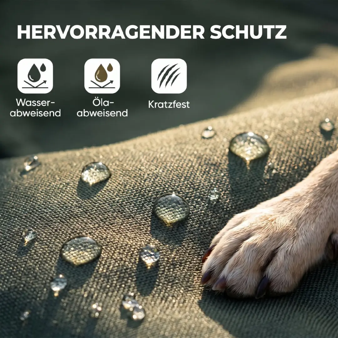 Pawhut Hondenbed Mat Oxford 110x68x6cm - Groen - afbeelding 6 van 6
