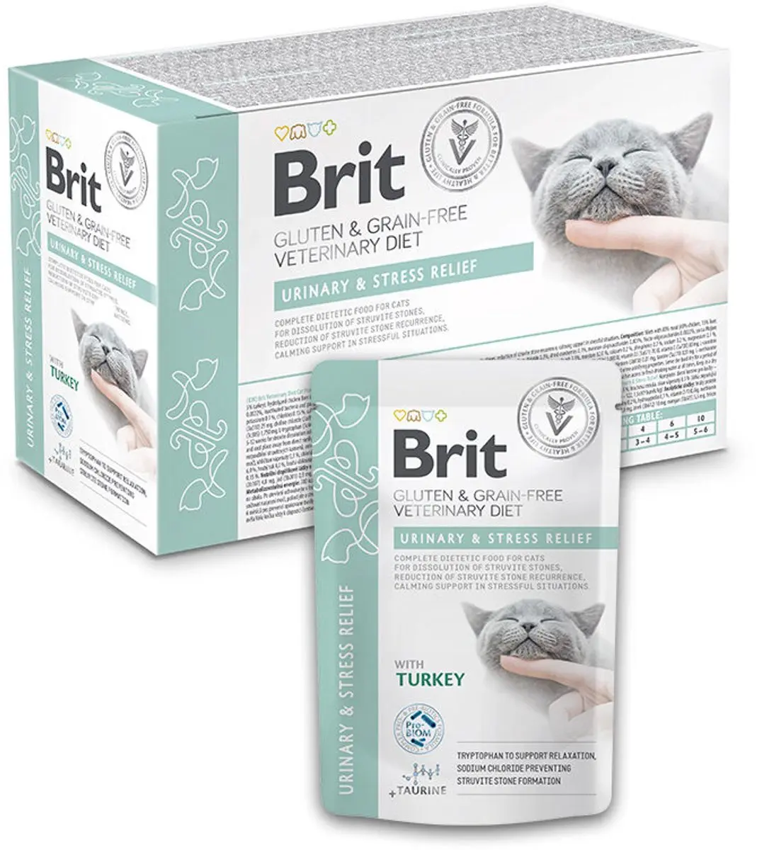 Brit VD Cat Urinary & Stress Relief