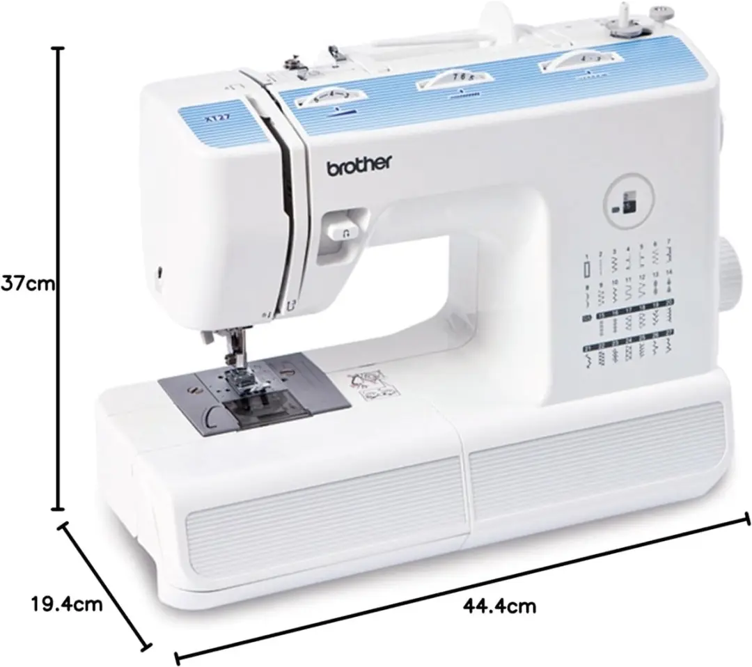 Brother XT27 Naaimachine - 27 Steken - 800/min - Wit/Blauw