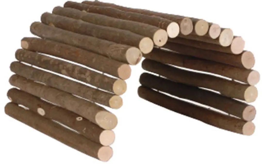 Beeztees Forest Wilgen Loopbrug 28cm - Bruin