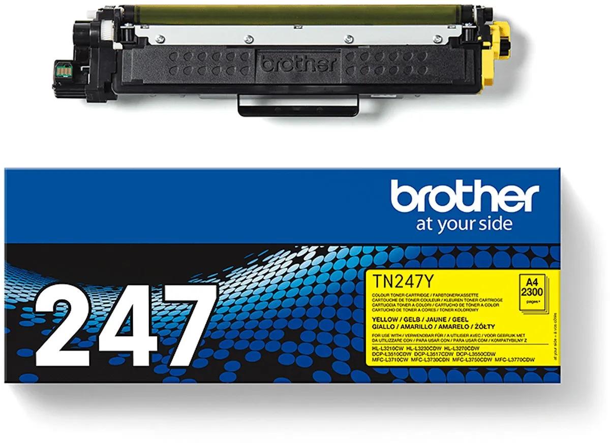 Brother TN-247Y Tonercartridge - Geel - afbeelding 3 van 4