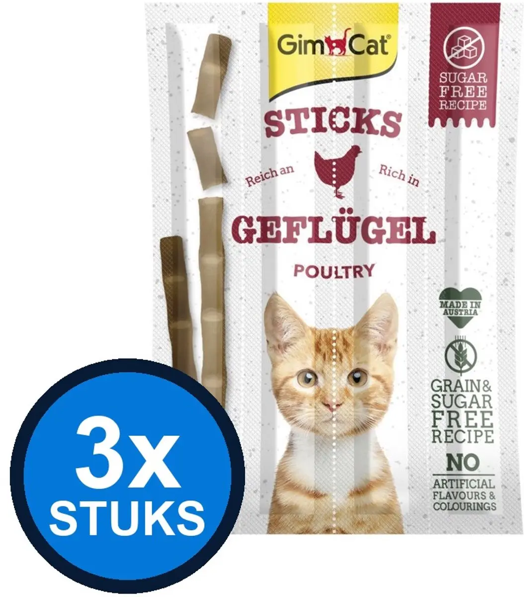 GimCat Sticks Gevogelte