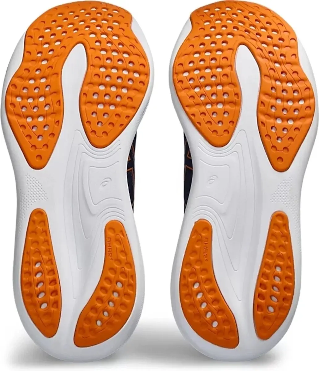 ASICS Gel-Nimbus 25 Sportschoenen 47 - Donkerblauw/Oranje - afbeelding 6 van 6