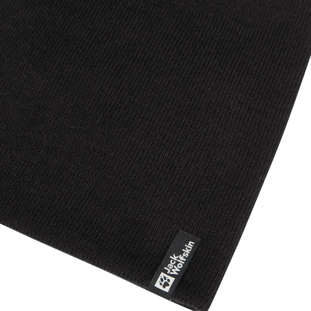 Jack Wolfskin RIB Beanie - One Size - Zwart