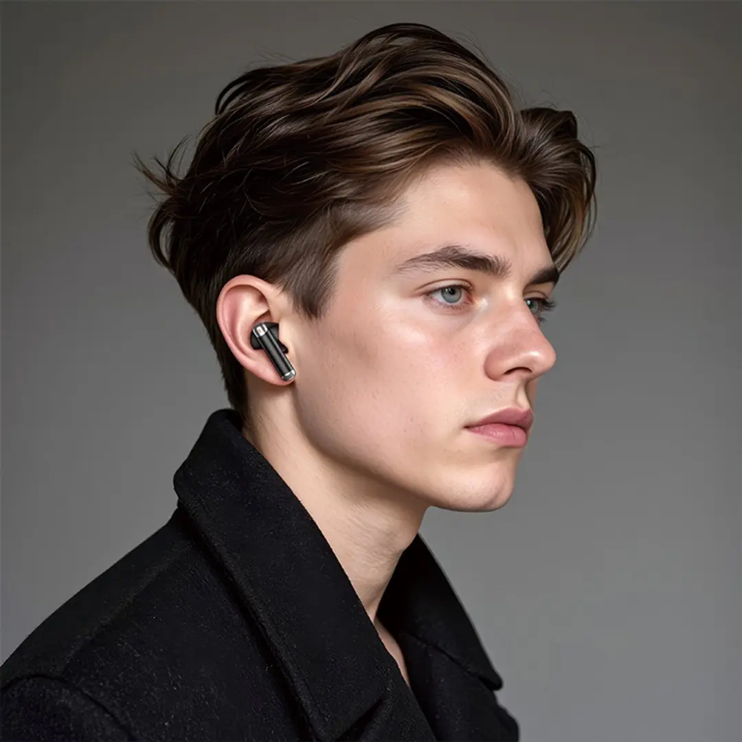 Hoco EQ26 Noise Cancelling Oordopjes - Zwart - afbeelding 3 van 4