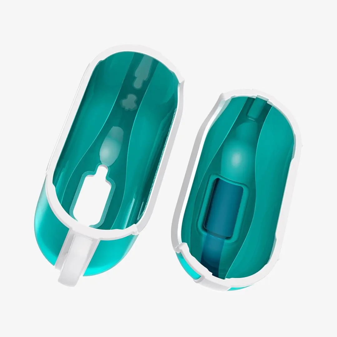 Spigen Classic C1 Hoesje ACS08644 - Apple AirPods 4 - Blauw