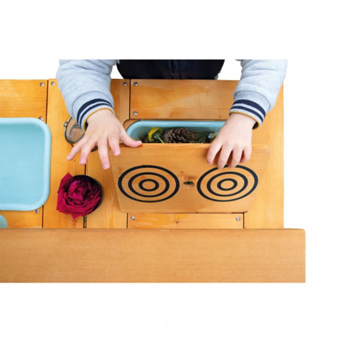 Janod Muddy Lab Houten Speelkeuken Buiten - Print
