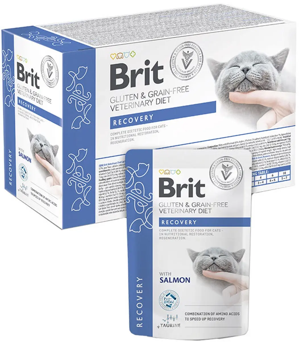 Brit Veterinary Diet Cat Recovery Pouch