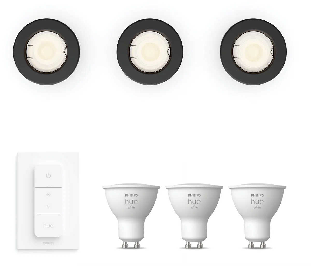 Philips Hue Peridot Inbouwspots 3 Stuks