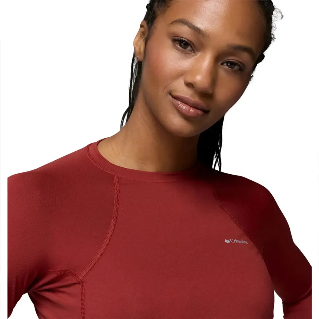 Columbia Midweight Stretch Basislaag Rood XS